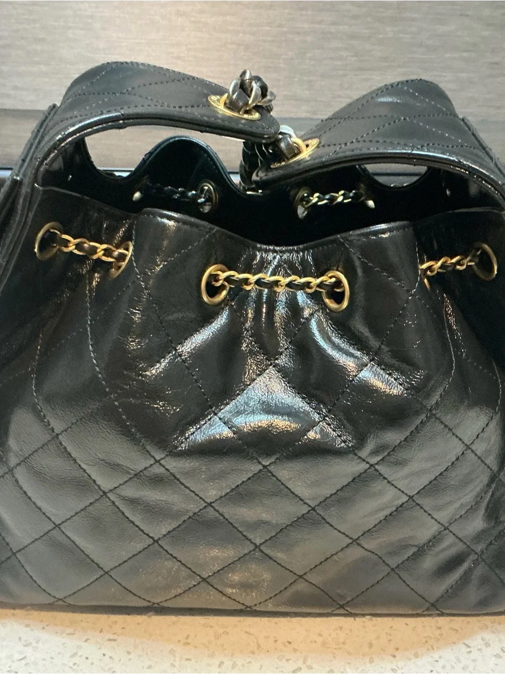 Chanel Mixed Metal Black Calfskin small 25